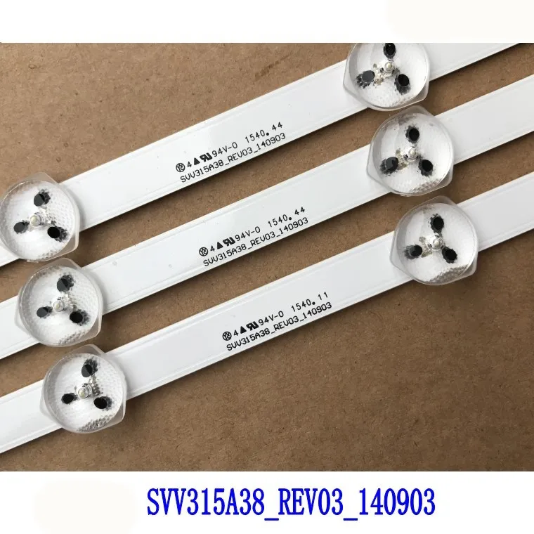 LED strip for LG Innotek 32" NDV rev0.0 rev0.1 VES315WNDB-01 32D1334DB VES315WNDS-2D JVC 32W1633DB SVV315A38 32W1533DB JT0130001
LED strip for LG Innotek 32" NDV rev0.0 rev0.1 VES315WNDB-01 32D1334DB VES315WNDS-2D JVC 32W1633DB SVV315A38 32W1533DB JT0130001