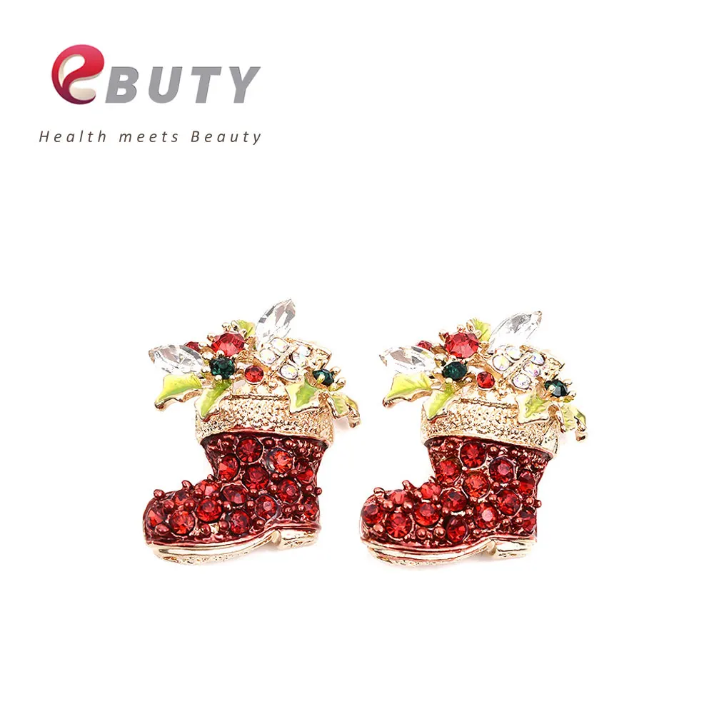 EBUTY Vintage Crystal Cartoon Brooch New Arrival Rhinestone Christmas Boots Holiday Gift Jewelry Pins Brooches For Women
EBUTY Vintage Crystal Cartoon Brooch New Arrival Rhinestone Christmas Boots Holiday Gift Jewelry Pins Brooches For Women