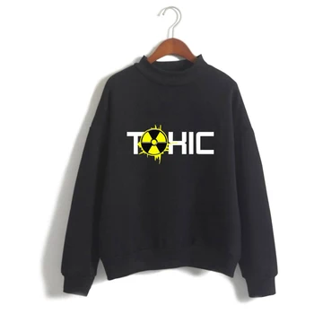 "Toxic" kpop new fashion casual pullover letters printed long-sleeved sweatshirt korean version of the high collar sweatshirt
"Toxic" kpop new fashion casual pullover letters printed long-sleeved sweatshirt korean version of the high collar sweatshirt