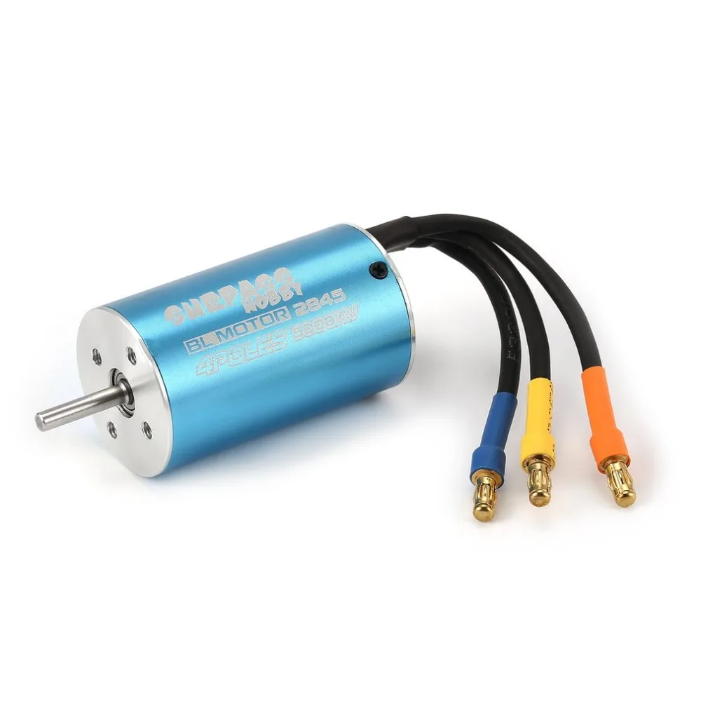 SURPASSHOBBY 2845 5000KV 4T 3.175mm Brushless Motor for 1/10 RC Remote Control Car Parts DIY Spare Parts Accessories fz
SURPASSHOBBY 2845 5000KV 4T 3.175mm Brushless Motor for 1/10 RC Remote Control Car Parts DIY Spare Parts Accessories fz