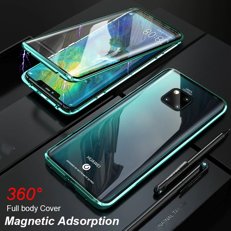 Front And Back Glass Magnetic Case For Huawei Mate 20 Pro Cover 360 Full Protection Shockproof Case For Huawei Mate 20Pro Case
Front And Back Glass Magnetic Case For Huawei Mate 20 Pro Cover 360 Full Protection Shockproof Case For Huawei Mate 20Pro Case