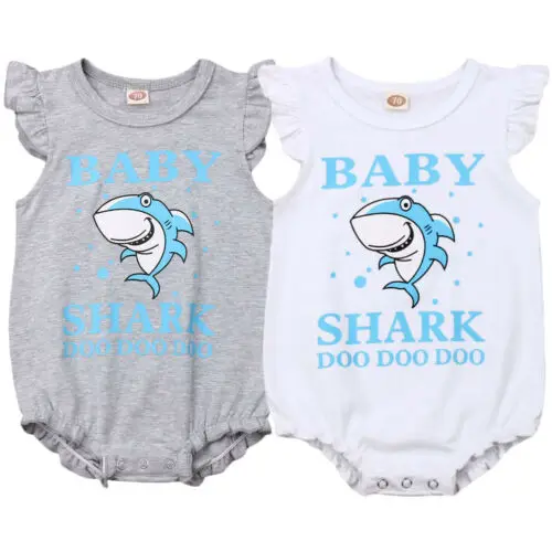 USA STOCK Newborn Baby Girls Boys Shark Pattern Romper Bodysuit Jumpsuit Clothes Outfits Baby Simple Body Summer
USA STOCK Newborn Baby Girls Boys Shark Pattern Romper Bodysuit Jumpsuit Clothes Outfits Baby Simple Body Summer