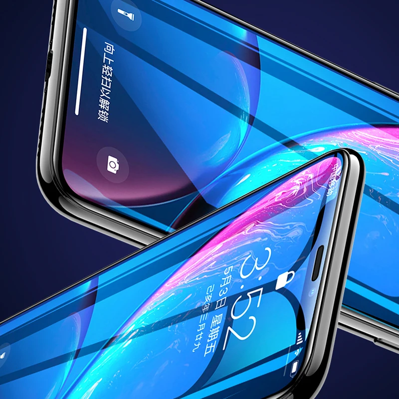 ScreenProtector for iPhone X XR Tempered Glass for iphoneX Protective Glass on the Full Cover for iphoneXR Glass Film
ScreenProtector for iPhone X XR Tempered Glass for iphoneX Protective Glass on the Full Cover for iphoneXR Glass Film