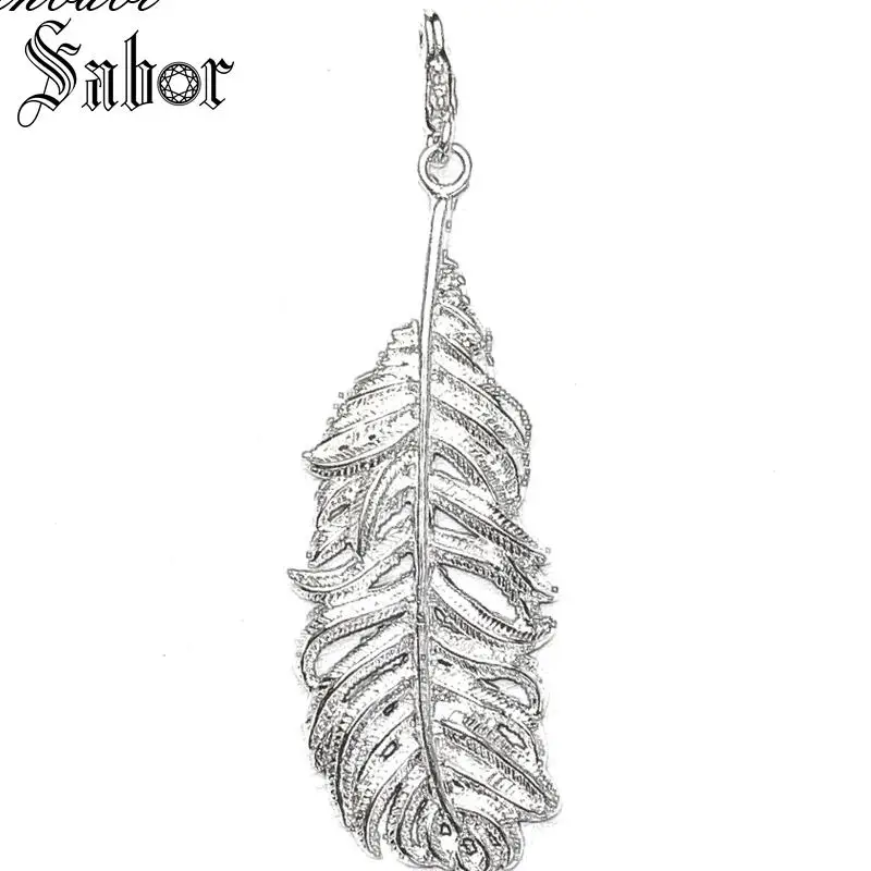 Pendants Feather 925 Sterling Silver For Women Gift Jewelry Fit Fashion Key Chains Necklace thomas
Pendants Feather 925 Sterling Silver For Women Gift Jewelry Fit Fashion Key Chains Necklace thomas