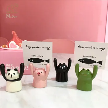 Creative Pig Panda Cat Frog Shape Photo Clip Card Holder Kawaii Message Photo Holder Office School Home Desk Decoration
Creative Pig Panda Cat Frog Shape Photo Clip Card Holder Kawaii Message Photo Holder Office School Home Desk Decoration