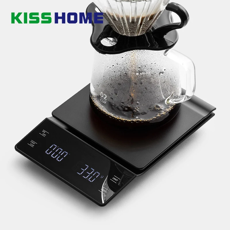 Household Electric Scale Portable High Precision 3kg/0.1g Drip Coffee Scale With LED Timer Electronic Digital Kitchen Scale
Household Electric Scale Portable High Precision 3kg/0.1g Drip Coffee Scale With LED Timer Electronic Digital Kitchen Scale