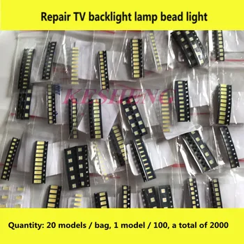 Cold white 20 values *100pcs=2000PCS TV Backlight Beads 2835/3030/3535/3014/5630/6030/7020/7030/7032 1W/0.5W SMD LED 3V/6V LG
Cold white 20 values *100pcs=2000PCS TV Backlight Beads 2835/3030/3535/3014/5630/6030/7020/7030/7032 1W/0.5W SMD LED 3V/6V LG