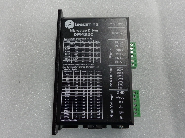 Leisai drive genuine two-phase digital stepper motor driver DM432C original authentic
Leisai drive genuine two-phase digital stepper motor driver DM432C original authentic