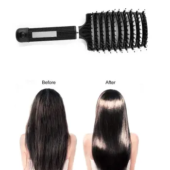 Hair Scalp Massage Comb Bristle & Nylon Hairbrush Wet Curly Detangle Hair Brush For Salon Hairdressing Styling Tools G0308
Hair Scalp Massage Comb Bristle & Nylon Hairbrush Wet Curly Detangle Hair Brush For Salon Hairdressing Styling Tools G0308