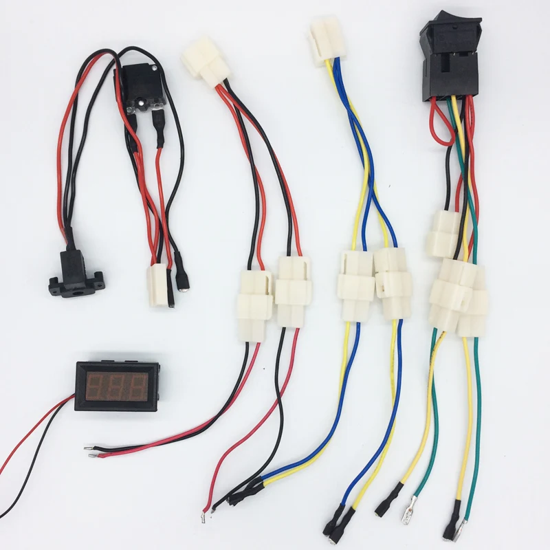Children electric car storage battery charging interface with fuse,Toy car dual-drive wiring,RC car various motor wire
Children electric car storage battery charging interface with fuse,Toy car dual-drive wiring,RC car various motor wire