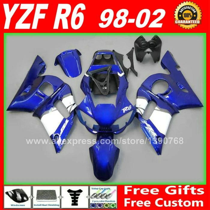Custom body repair Fairings set for YAMAHA R6 1998 1999 2000 2001 2002 body parts kit 98 99 00 01 02 professional fairing kits
Custom body repair Fairings set for YAMAHA R6 1998 1999 2000 2001 2002 body parts kit 98 99 00 01 02 professional fairing kits