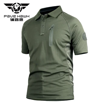 Summer Polos Mens POLO Shirts Short Sleeve Camisas Polo Casual Stand Collar Male Polo shirt Military Tactical Tees Tops Clothing
Summer Polos Mens POLO Shirts Short Sleeve Camisas Polo Casual Stand Collar Male Polo shirt Military Tactical Tees Tops Clothing