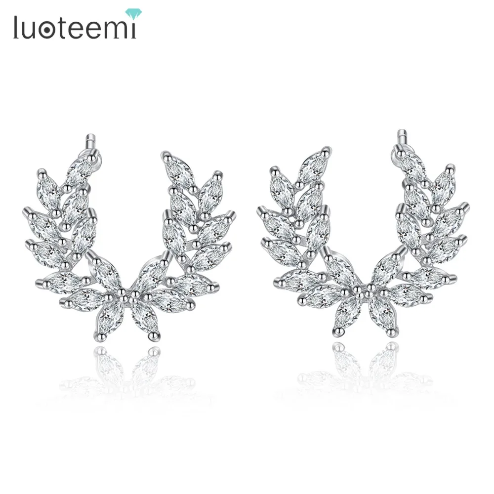 LUOTEEMI Angle Wing Cute Stud Earrings for Women AAA Cubic Zirconia Women Fashion Jewelry Korean Style Factory Brand Wholesale
LUOTEEMI Angle Wing Cute Stud Earrings for Women AAA Cubic Zirconia Women Fashion Jewelry Korean Style Factory Brand Wholesale
