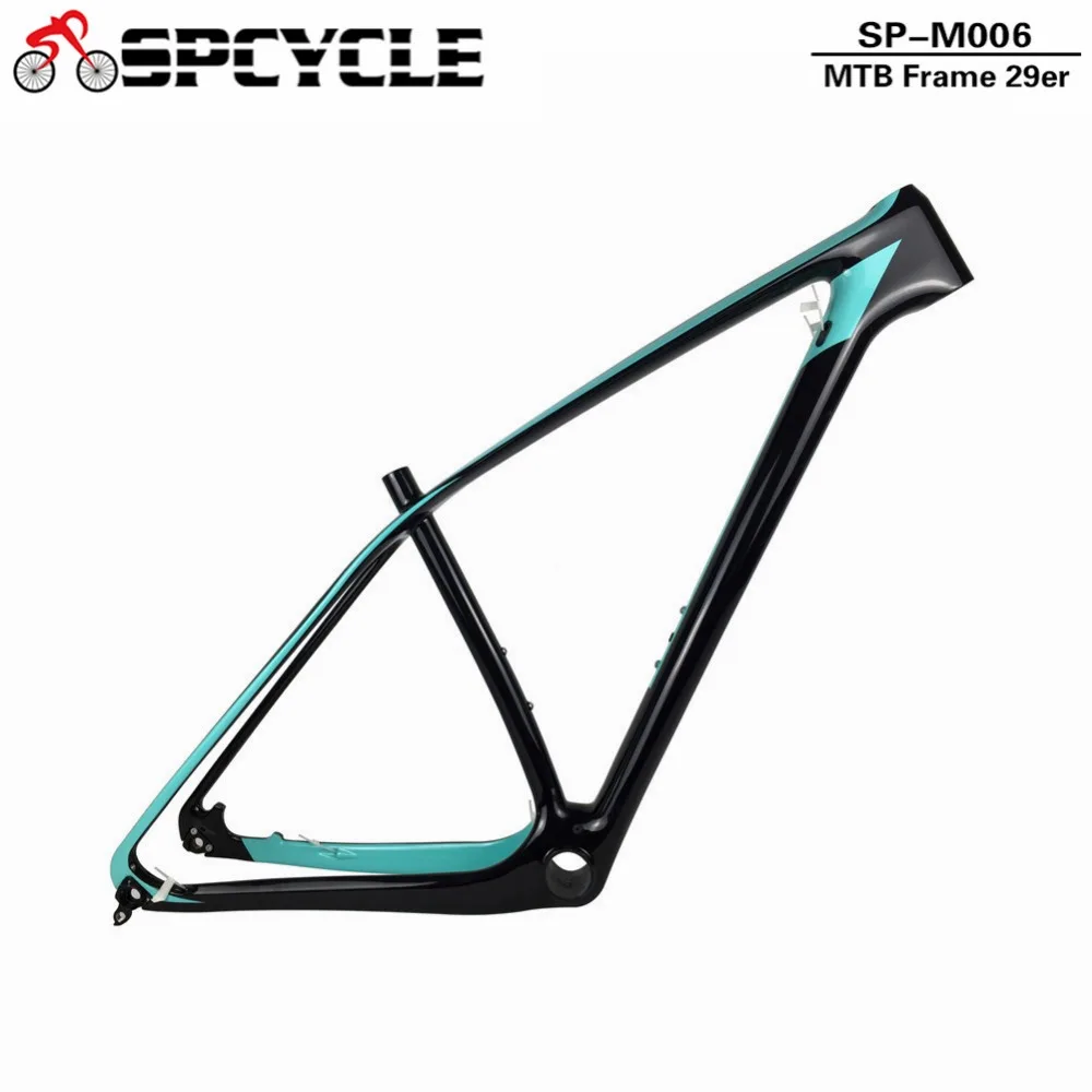 

Spcycle 29er 27.5er Carbon MTB Frame 650B T1000 Full Carbon Mountain Bike Frame 142*12 Thru Axle or 135*9mm QR Bicycle Frameset