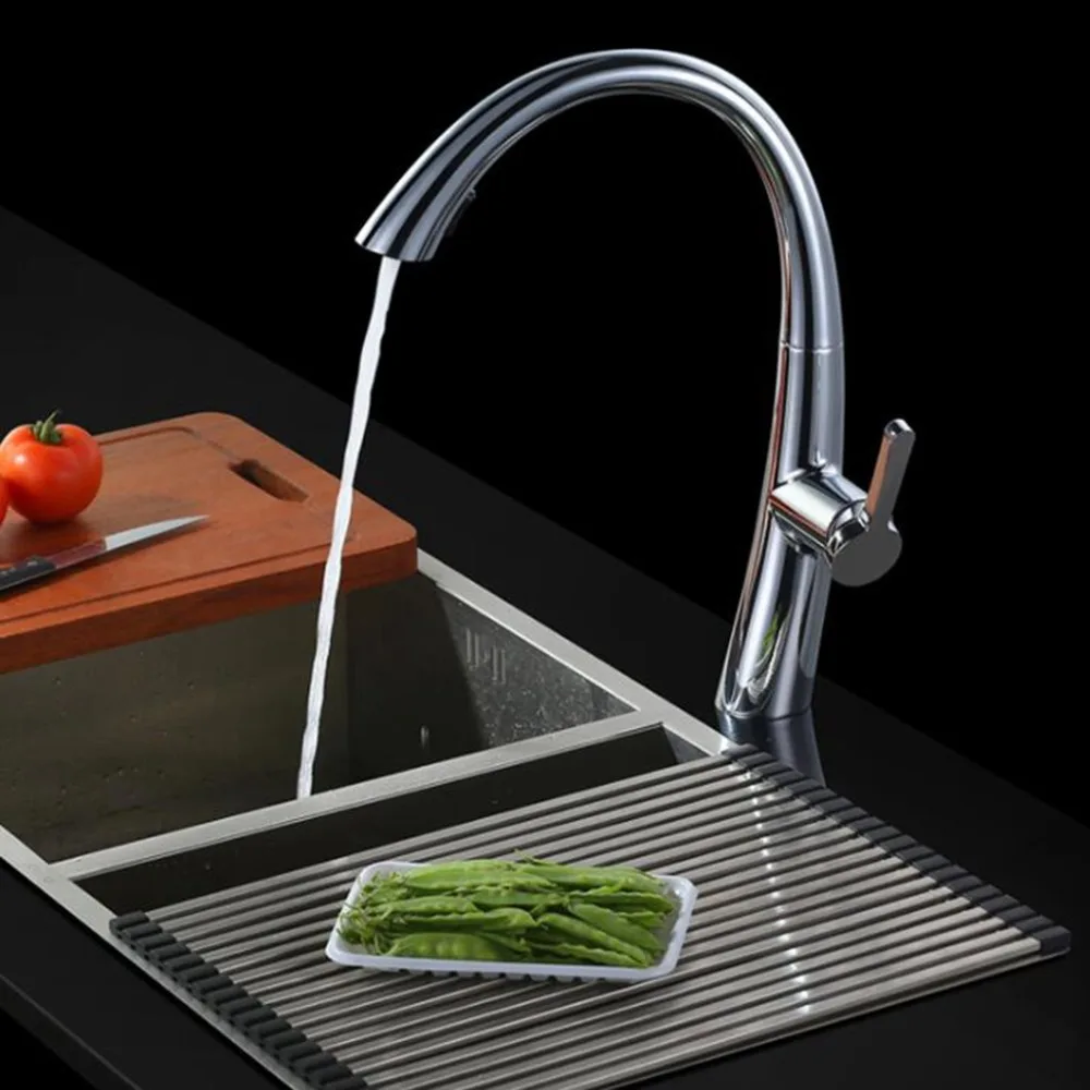 Pull Out Kitchen Faucet Chrome Sink Faucets Hot Cold Mixer 2 Type Water Spray Deck mounted Kitchen Sink Tap ELK0023
Pull Out Kitchen Faucet Chrome Sink Faucets Hot Cold Mixer 2 Type Water Spray Deck mounted Kitchen Sink Tap ELK0023