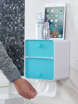 Punch-free waterproof tissue box bathroom toilet paper holder paper tube racks toilet tissue holder roll paper tray LO61147
Punch-free waterproof tissue box bathroom toilet paper holder paper tube racks toilet tissue holder roll paper tray LO61147
