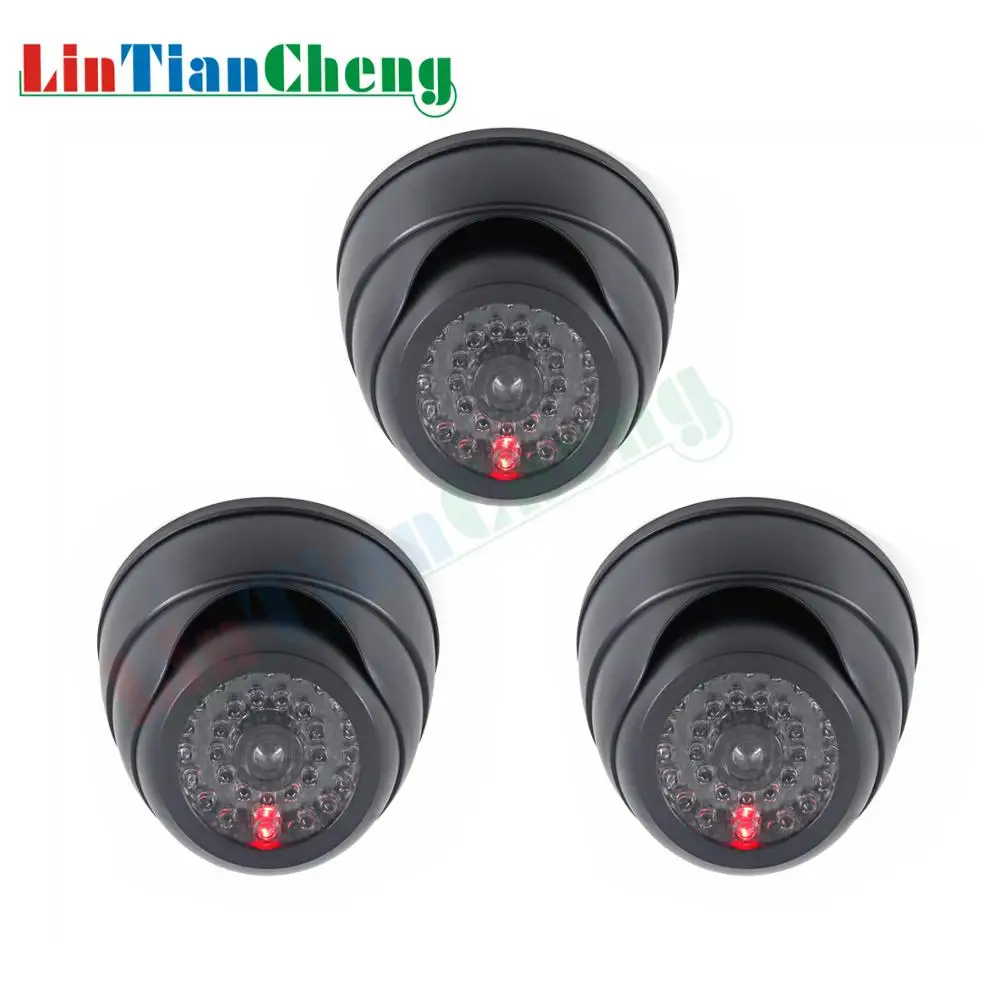 LINTIANCHENG 3pcs Mini Fake Camera surveillance Outdoor With Flashing LED Light CCTV Home Security Dummy Simulation Camera
LINTIANCHENG 3pcs Mini Fake Camera surveillance Outdoor With Flashing LED Light CCTV Home Security Dummy Simulation Camera