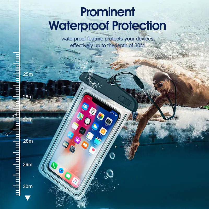 Swimming Bags Waterproof Phone Case For Huawei P30 P9 P20 P10 Lite Case For Huawei P Smart Mate 20 10 Pro For models 4.0-6.5inch
Swimming Bags Waterproof Phone Case For Huawei P30 P9 P20 P10 Lite Case For Huawei P Smart Mate 20 10 Pro For models 4.0-6.5inch