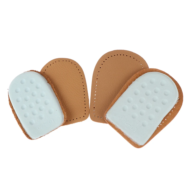1Pair Size S L PU Leather Latex Foot Care Insoles Half Size Thickened Heel Pads Leather Orthotic Insoles Heel Cushions
1Pair Size S L PU Leather Latex Foot Care Insoles Half Size Thickened Heel Pads Leather Orthotic Insoles Heel Cushions