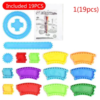 1Set New Spirograph Drawing Toy Creative Designs Painting Learning Educational Toys For Kids Spiral Rail Frame Drawing Toy
1Set New Spirograph Drawing Toy Creative Designs Painting Learning Educational Toys For Kids Spiral Rail Frame Drawing Toy