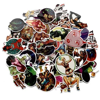 50pcs Styling Pvc Waterproof Tease Vulgar Sexy beauty Girls Stickers For Laptop Motorcycle Skateboard Luggage Decal Toy Sticker
50pcs Styling Pvc Waterproof Tease Vulgar Sexy beauty Girls Stickers For Laptop Motorcycle Skateboard Luggage Decal Toy Sticker