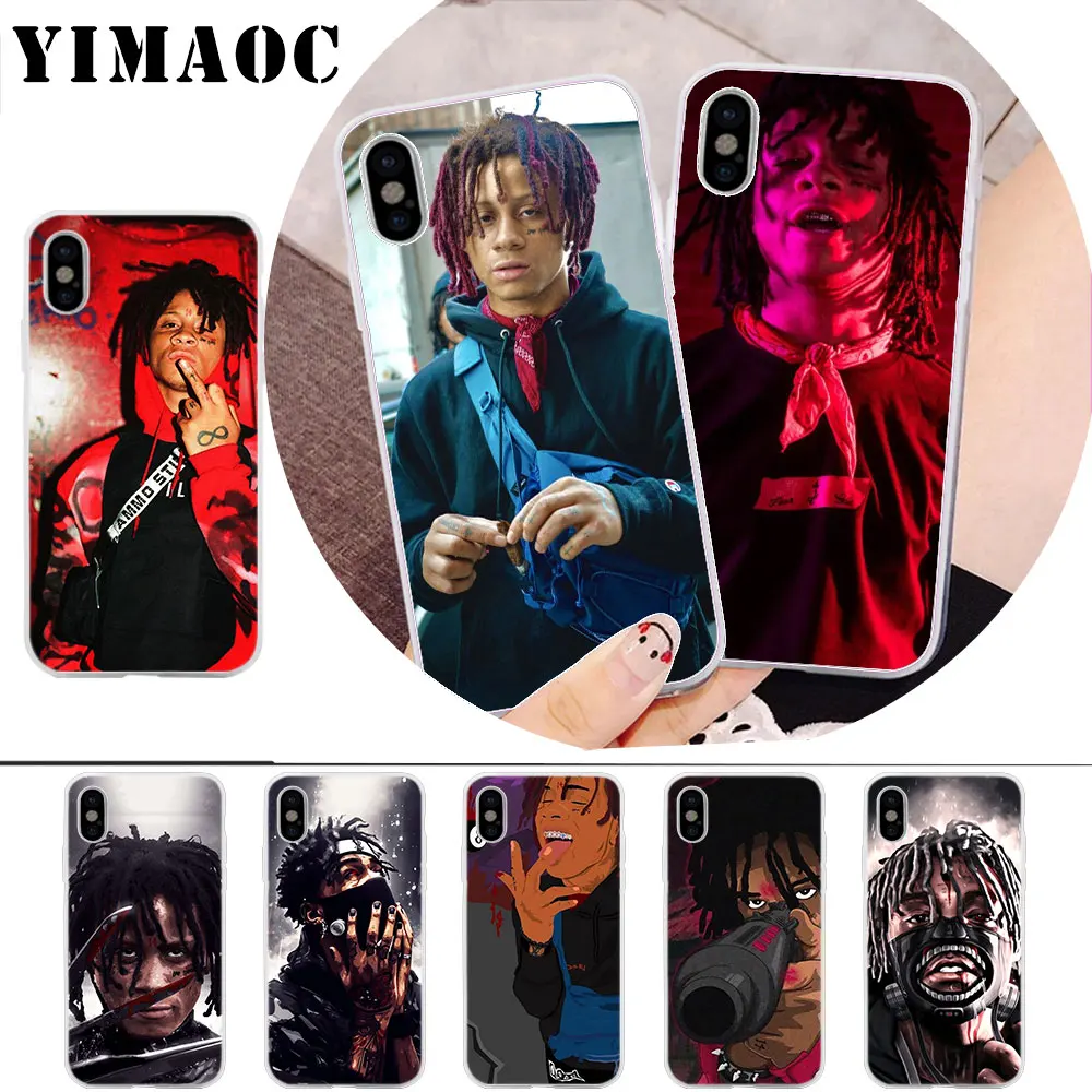 YIMAOC Trippie Redd Soft Silicone Case for iPhone X r s Xr Xs Max 8 7 6S 6 Plus 5 5s SE
YIMAOC Trippie Redd Soft Silicone Case for iPhone X r s Xr Xs Max 8 7 6S 6 Plus 5 5s SE