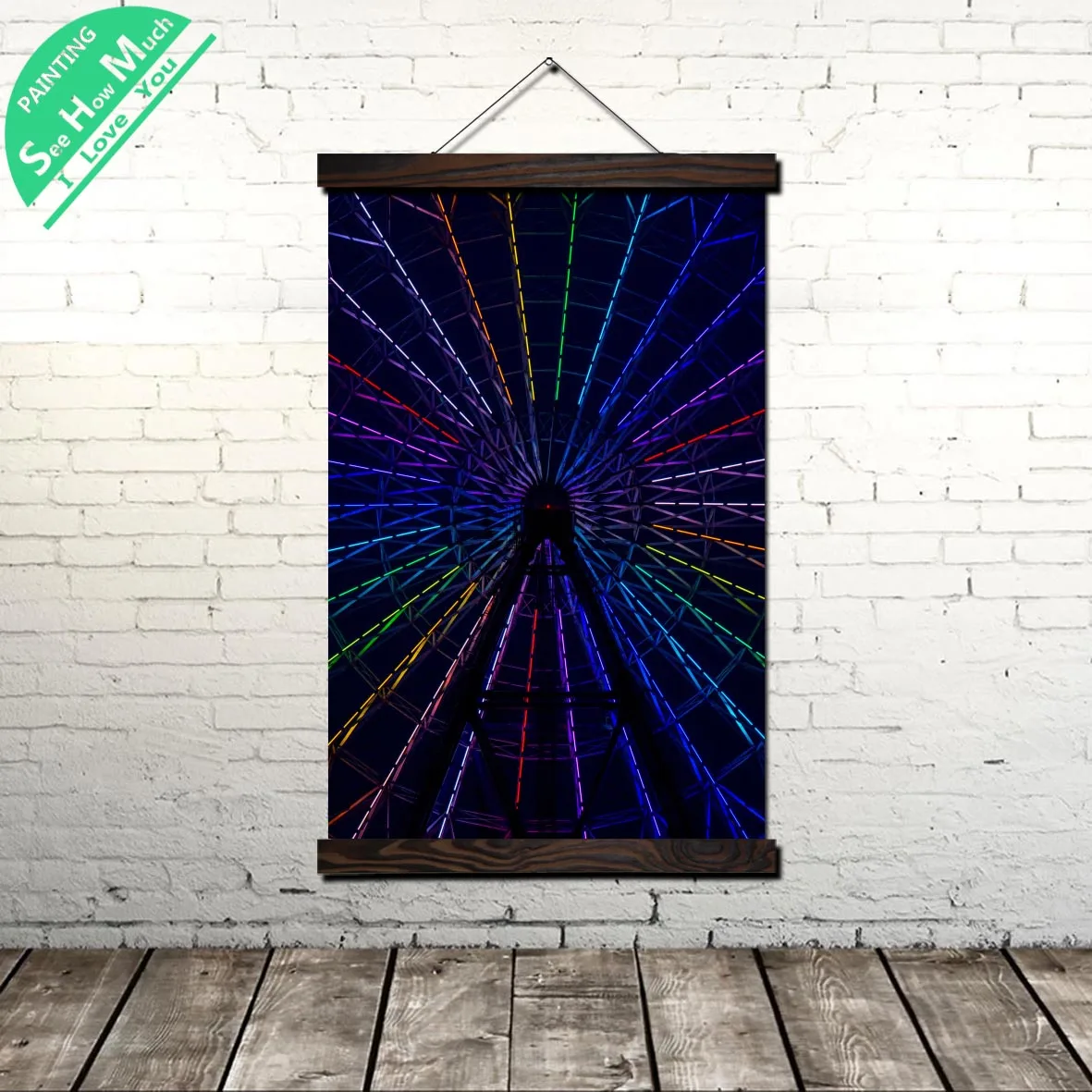 Erris Wheel Multicolored Backlight Vintage Poster Scroll Painting Frame Canvas Modern Art Wall Pictures Posters and Prints
Erris Wheel Multicolored Backlight Vintage Poster Scroll Painting Frame Canvas Modern Art Wall Pictures Posters and Prints