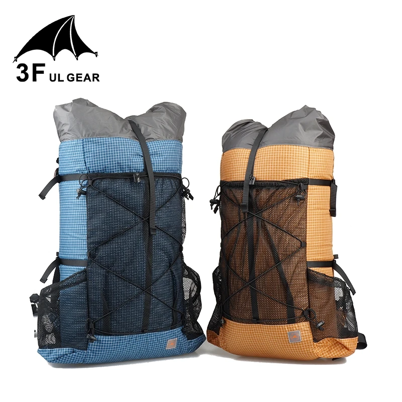 

3F UL GEAR 26L 38L Outdoor Camping travel backpack hiking rucksack Ultralight Frameless UHMWPE Trekking Packs