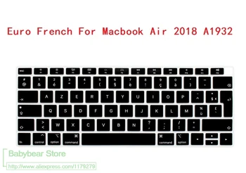 AZERTY French Euro English Letter Clavier Keyboard Cover Skin for Newest MacBook Air 13 Retina 2018 Release with Touch ID A1932
AZERTY French Euro English Letter Clavier Keyboard Cover Skin for Newest MacBook Air 13 Retina 2018 Release with Touch ID A1932