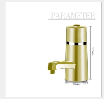 Electric Barreled water pump various color dispenser Automatic water suction pump household water supply USB charged
Electric Barreled water pump various color dispenser Automatic water suction pump household water supply USB charged