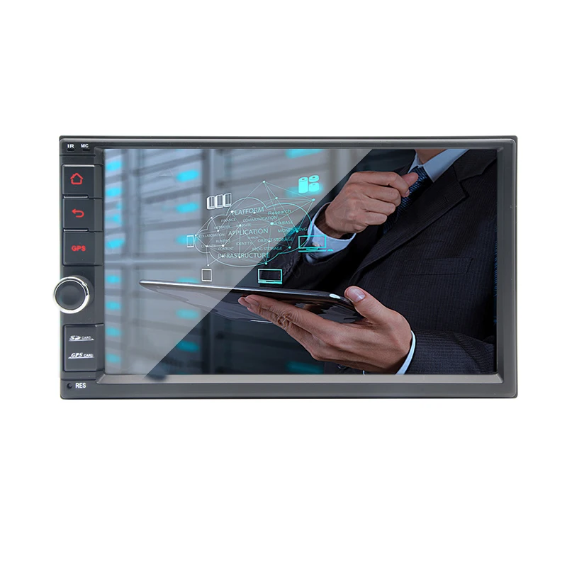 7'' Quad core Android 8.1 2G RAM Car Radio Stereo GPS Navi WiFi 1024*600 HD Touch Screen 2din Car PC Bluetooth USB
7'' Quad core Android 8.1 2G RAM Car Radio Stereo GPS Navi WiFi 1024*600 HD Touch Screen 2din Car PC Bluetooth USB