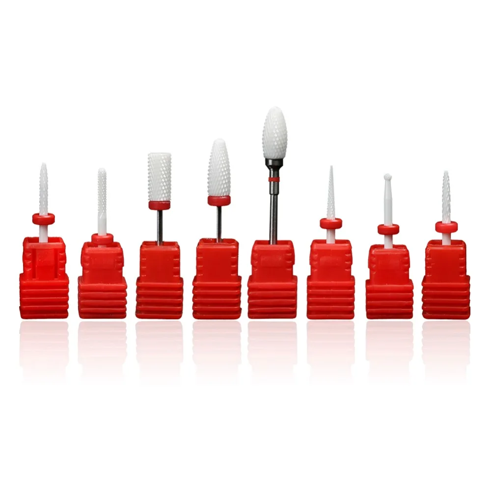 Ceramic Nail Drill Bit For Electric Manicure Machine Accessories Nail Art Tools Electric Manicure Cutter Nail Drill Smooth Kits
Ceramic Nail Drill Bit For Electric Manicure Machine Accessories Nail Art Tools Electric Manicure Cutter Nail Drill Smooth Kits