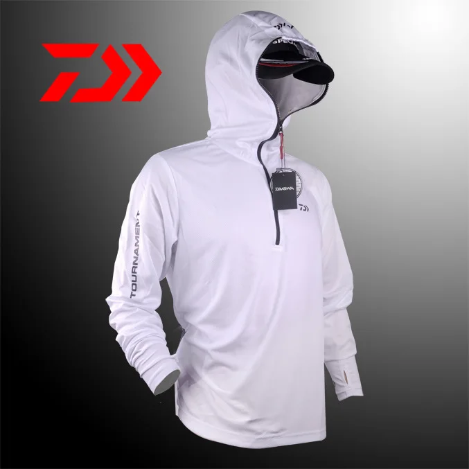 2018 Summer Men Fishing Clothing Long Sleeve Outdoor Sport Shirts Breathable Men Hooded Bamboo Fiber Fishing Clothes Daiwa Pesca
2018 Summer Men Fishing Clothing Long Sleeve Outdoor Sport Shirts Breathable Men Hooded Bamboo Fiber Fishing Clothes Daiwa Pesca