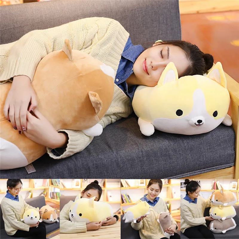 Cute Corgi Dog Plush Toy Stuffed Soft Animal Cartoon Pillow Lovely Kids Gifts Bedroom Decor Fashionable Cute Pillow
Cute Corgi Dog Plush Toy Stuffed Soft Animal Cartoon Pillow Lovely Kids Gifts Bedroom Decor Fashionable Cute Pillow