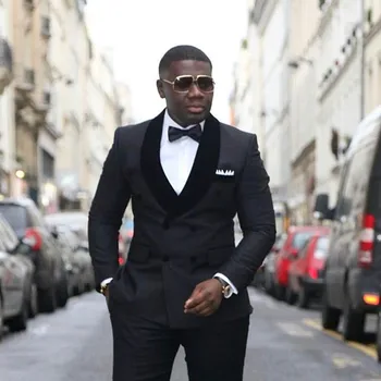 New kingsman Tuxedo mens suit 2017 Custom Made Black Velvet Shawl Lapel Terno Slim Fit Double Breasted Groom Men Wedding Suits
New kingsman Tuxedo mens suit 2017 Custom Made Black Velvet Shawl Lapel Terno Slim Fit Double Breasted Groom Men Wedding Suits