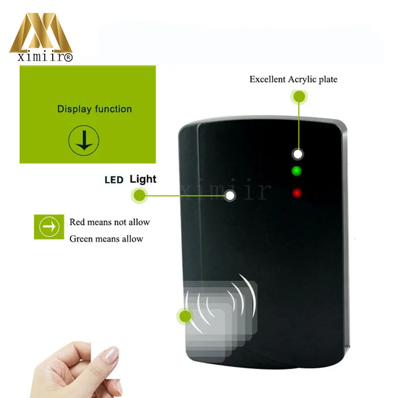 Cheap Price IP65 Waterproof Wiegand26/34 RFID Card Reader For Access Control System High Speed Smart EM ID Card Reader N55
Cheap Price IP65 Waterproof Wiegand26/34 RFID Card Reader For Access Control System High Speed Smart EM ID Card Reader N55