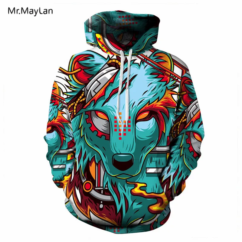 Hipster Wolf Head Print 3D Streetwear Hoodies Men/Women Hip Hop Pullover Hooded Sweatshirt 2018 Fashion Boys Jacket Coat Clothes
Hipster Wolf Head Print 3D Streetwear Hoodies Men/Women Hip Hop Pullover Hooded Sweatshirt 2018 Fashion Boys Jacket Coat Clothes