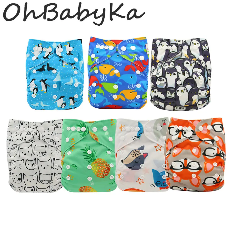Ohbabyka 7Pack Wholesale Cloth Pocket Diaper Washable Reusable Baby Cloth Diaper One Size Adjustable Baby Unisex Nappy 3-15kg
Ohbabyka 7Pack Wholesale Cloth Pocket Diaper Washable Reusable Baby Cloth Diaper One Size Adjustable Baby Unisex Nappy 3-15kg