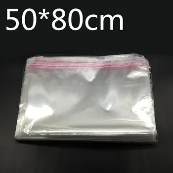 100 Pcs Clear Self Adhesive Seal Plastic Bags Transparent Opp Packing Bags 50x80cm
100 Pcs Clear Self Adhesive Seal Plastic Bags Transparent Opp Packing Bags 50x80cm