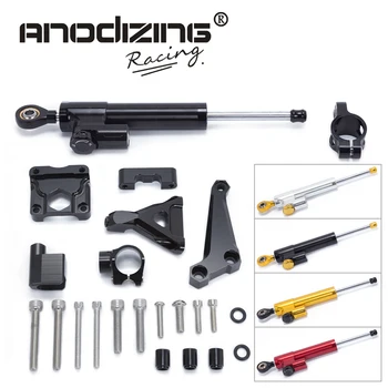 For KAWASAKI Z300 Z250 2015-2016 Motorcycle Steering Damper Stabilizerlinear Reversed Safety Control with Bracket
For KAWASAKI Z300 Z250 2015-2016 Motorcycle Steering Damper Stabilizerlinear Reversed Safety Control with Bracket