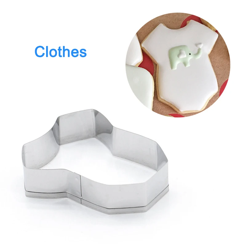 Stainless Steel Cookie Cutter Fondant Molds Baby Bottle Bib Cloth Shape Baking Supplies DAG-ship
Stainless Steel Cookie Cutter Fondant Molds Baby Bottle Bib Cloth Shape Baking Supplies DAG-ship