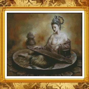 JoySunday crossstitch needlework kit Dunhuang figures of naked lotus DMC14CT11CT livingroom bedroom office hotel paintings sale
JoySunday crossstitch needlework kit Dunhuang figures of naked lotus DMC14CT11CT livingroom bedroom office hotel paintings sale