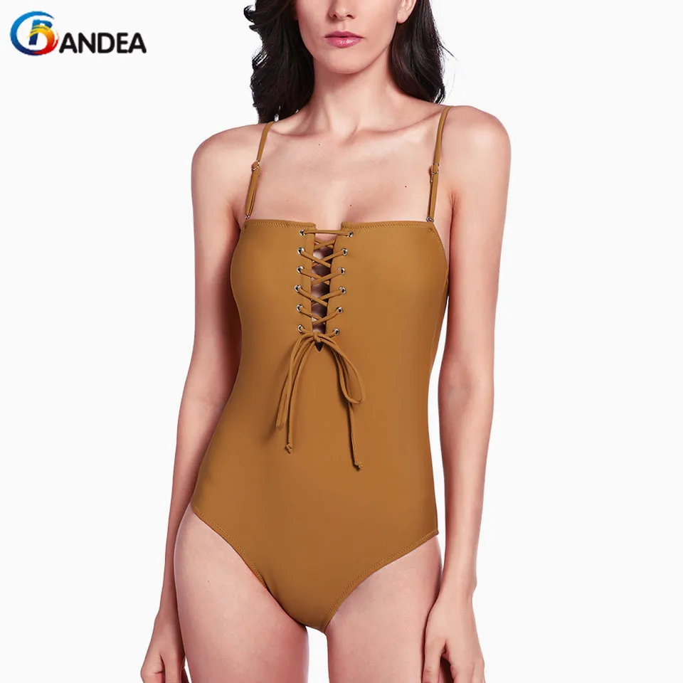 BANDEA one piece swimsuit summer swimwear female solid bandage monokini 2019 women padded bathing suit beach wear
BANDEA one piece swimsuit summer swimwear female solid bandage monokini 2019 women padded bathing suit beach wear