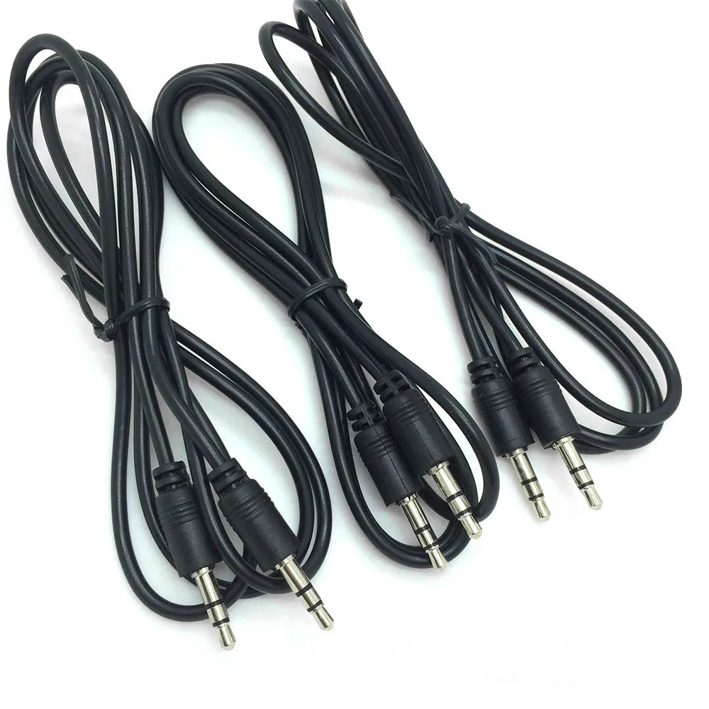 1pc 3.5mm Jack Cable Male to jack Male AUX Audio Stereo Headphone Cable 3.5 mm Auxiliary Cord for Xiaomi Phones Earphone
1pc 3.5mm Jack Cable Male to jack Male AUX Audio Stereo Headphone Cable 3.5 mm Auxiliary Cord for Xiaomi Phones Earphone
