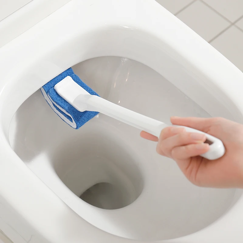 1PC Dead Corner Cleaning Shower Room Double Side Curved Portable Toilet Brush Bathroom Scrubber Bent Cleaner Brush Long Handle
1PC Dead Corner Cleaning Shower Room Double Side Curved Portable Toilet Brush Bathroom Scrubber Bent Cleaner Brush Long Handle