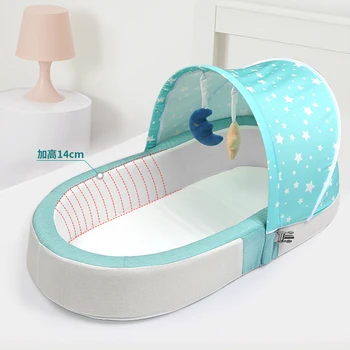 Neonatal Baby Bed-in-bed Portable Baby Crib Travel Folding Baby Bed Bionic Cot Baby Multifunctional Pressure Protection
Neonatal Baby Bed-in-bed Portable Baby Crib Travel Folding Baby Bed Bionic Cot Baby Multifunctional Pressure Protection