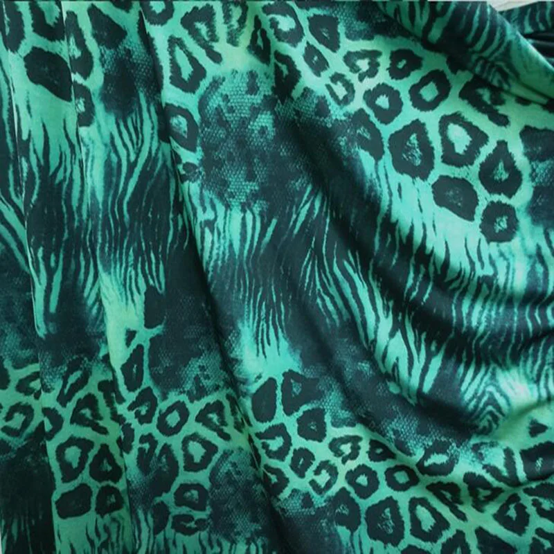 Good 4 side Stretch Swimwear Fabric Cotton/Spandex knitted Fabric Leopard zebra Printed Soft Fabric DIY Sewing Tights Sportwear
Good 4 side Stretch Swimwear Fabric Cotton/Spandex knitted Fabric Leopard zebra Printed Soft Fabric DIY Sewing Tights Sportwear