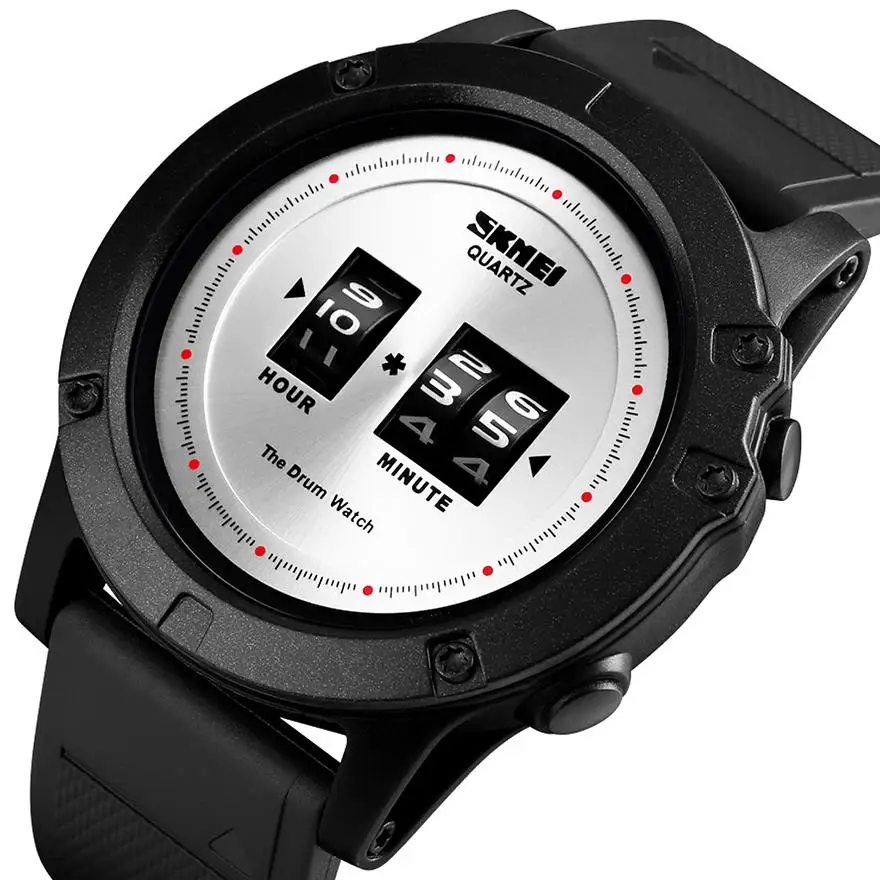 Creative Turntable lock Men Watch Quartz Watches Sport Wristwatches Over-sized Waterproof Military Large Big Dial Clock Reloj
Creative Turntable lock Men Watch Quartz Watches Sport Wristwatches Over-sized Waterproof Military Large Big Dial Clock Reloj
