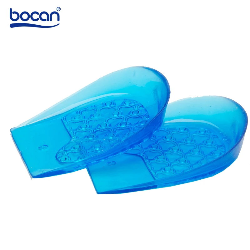 Bocan silicon Gel insoles for heel shoch absorption Light Weight Shoe insoles 2 size for men and women 0841
Bocan silicon Gel insoles for heel shoch absorption Light Weight Shoe insoles 2 size for men and women 0841