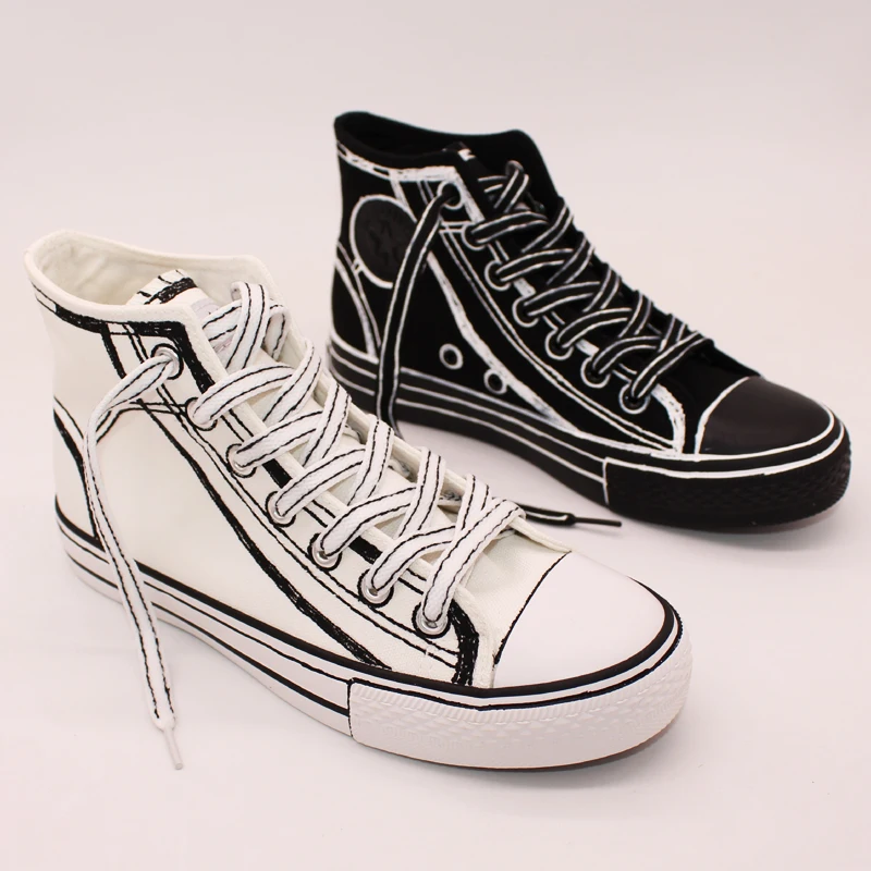 2019 Spring hand painted canvas shoes women high top fashion cool Casual canvas shoes men sneakers kids Flat walking shoes AE-67
2019 Spring hand painted canvas shoes women high top fashion cool Casual canvas shoes men sneakers kids Flat walking shoes AE-67